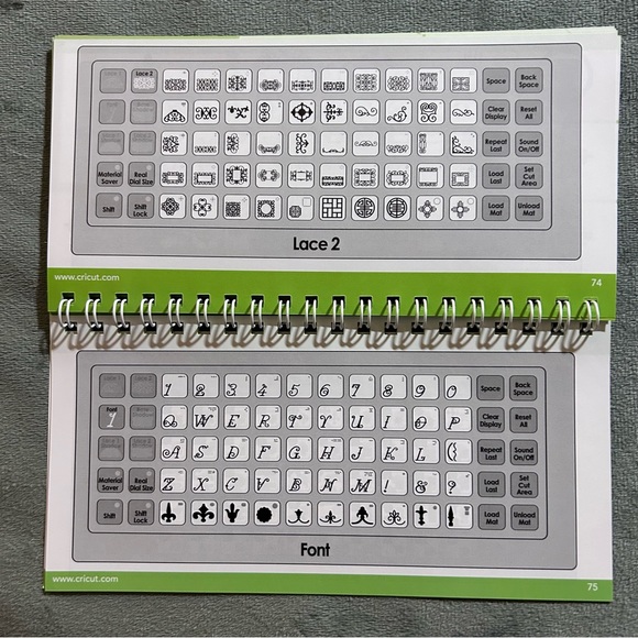 Cricut ORNAMENTAL IRON 2 shapes & fonts - Picture 12 of 14